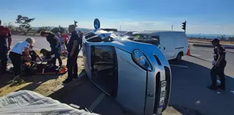 Çanakkale'de otomobille minibüsün çarpıştığı kazada 7 kişi yaralandı