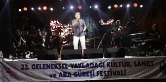 Uğur Aslan Hatay'da konser verdi