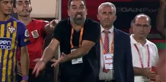 Arda Turan Süper Lig'deki ilk maçında kırmızı kart gördü