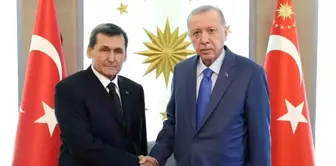 Cumhurbaşkanı Erdoğan, Türkmenistan Dışişleri Bakanı Meredov'u kabul etti