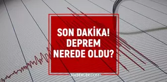 Hatay'da deprem mi oldu, kaç şiddetinde? 13 Ağustos Hatay'da nerede deprem oldu?