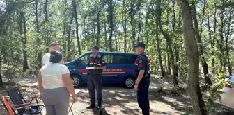 Tekirdağ'da Orman Yangınlarına Karşı Bilgilendirme ve Denetim Çalışması