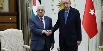 Cumhurbaşkanı Erdoğan, Filistin Devlet Başkanı Abbas ile görüştü