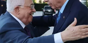 Cumhurbaşkanı Erdoğan, Filistin Devlet Başkanı Abbas ile görüştü