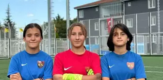 Kayseri Kadın Futbol Kulübü'nden üç isim U15 Kız Milli takım seçme kampına davet edildi