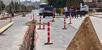 Nusaybin'de Doğal Gaz Hattı Kazısında El Yapımı Patlayıcı Bulundu