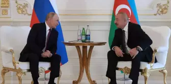 Putin, Azerbaycan Cumhurbaşkanı ile görüştü