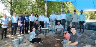 Ordu Valisi Muammer Erol, tarihi mekanlarda yapılan restorasyon ve kazı çalışmalarını inceledi