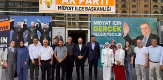 AK Parti Mardin İl Başkanı Mehmet Uncu İlçeleri Ziyaret Etti