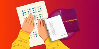 Tavuk Dünyası, görme engellilere Braille alfabesi ile menü sunuyor