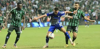 Kocaelispor, Erzurumspor FK'yı 1-0 mağlup etti