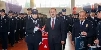 Mersin Şehit Altuğ Verdi Polis Meslek Eğitim Merkezi'nden 30. dönem mezunları