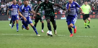 Kocaelispor, Erzurumspor FK'yı 1-0 mağlup etti