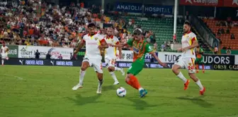 Corendon Alanyaspor ile Göztepe 1-1 berabere kaldı