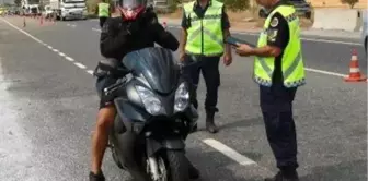 Muğla'da motosiklet ve motorlu bisiklet denetimi