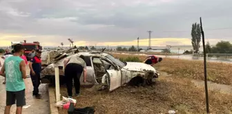 Çorum'un Sungurlu ilçesinde trafik kazası: 4 yaralı