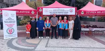 Zonguldak'ın Devrek ilçesinde ADEM kursiyerleri sergi açtı