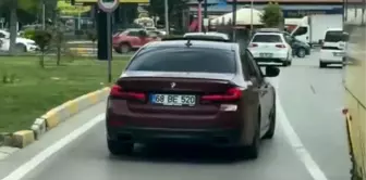 Aksaray'da Trafikte Drift Yapan Sürücüye 32 Bin 233 TL Cezai İşlem