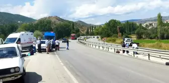 Çorum'un Osmancık ilçesinde trafik kazası: 1 kişi hayatını kaybetti