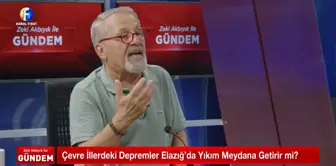 Naci Görür deprem ile ilgili neler söyledi? Deprem nerede olacak? Bingöl-Karlıova-Erzincan bölgesinde deprem olacak mı?