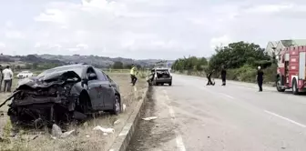 Sakarya'da trafik kazası: 1 ölü, 1 yaralı