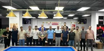 Elazığ'da 2. Etap 3 Bant Bilardo İl Şampiyonası Gerçekleştirildi