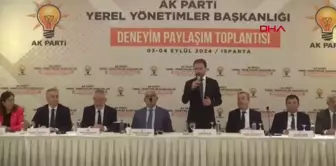 AK Parti Genel Merkez Yerel Yönetimler Başkanlığı 'Deneyim Paylaşım' İstişare Toplantısı Isparta'da Gerçekleşti