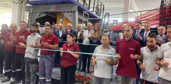 Isparta'da Fabrika Açılışına Katıldı