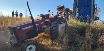 Konya'da minibüs ile traktörün çarpıştığı kazada 2 kişi hayatını kaybetti, 9 kişi yaralandı