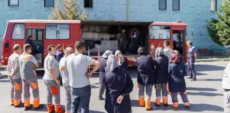 Melikgazi Belediyesi'nden Yangın Güvenliği Eğitimi