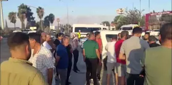 Trafik Cezası, Servis Aracı Sürücüsünü Çıldırttı: Aracını ve Kendini Yaktı