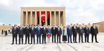 TFF Yönetimi, Anıtkabir'de Atatürk'ü Andı