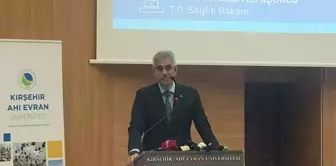 Sağlık Bakanı Memişoğlu, Kırşehir Ahi Evran Üniversitesi'nde Akademik Açılış Dersi'ne Katıldı