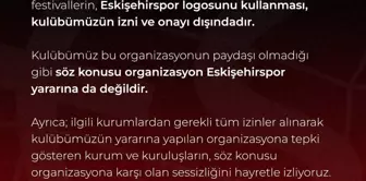 Eskişehirspor, 'Karadeniz Rüzgarı Yayla Şenliği' Afişlerindeki Logo Kullanımını Kınadı