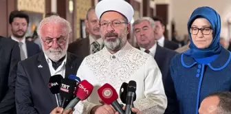 Diyanet İşleri Başkanı Ali Erbaş'tan Gazze ve Kudüs Üzerine Önemli Mesajlar