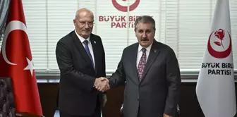 ATO Başkanı Gürsel Baran, BBP Genel Başkanı Mustafa Destici'yi Ziyaret Etti