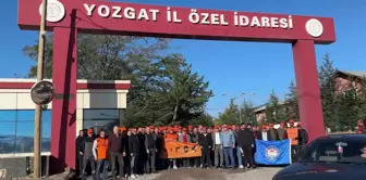 Yozgat'ta İşçiler Hayat Pahalılığına Karşı Oturma Eylemi Düzenledi