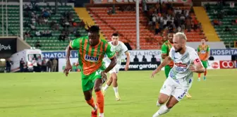 Alanyaspor, Rizespor'u 1-0 Önde Geçti