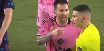 Messi'den olay tepki! Hakeme küfür etti