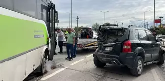 Kocaeli'de Halk Otobüsü Cip ile Çarpıştı: Bir Yaralı