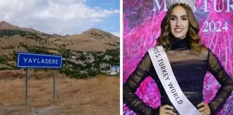 Miss Turkey birincisi İdil Bilgen, Amerika'ya gitmiş