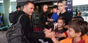 Galatasaray, RFS Maçına Hazırlanmak Üzere Riga'ya Gitti