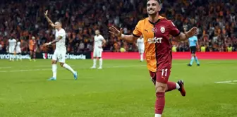 Galatasaray, Alanyaspor'u 1-0 önde kapattı