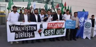 Mardin ve Şırnak Üniversitelerinde Filistin'e Destek Protestoları