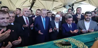 Cumhurbaşkanı Erdoğan, Recai Kutan'ın cenaze törenine katıldı