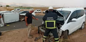 Mardin'de Trafik Kazası: 1 Yaralı