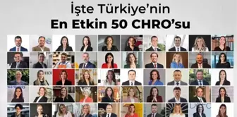 Türkiye'nin 'En Etkin 50 CHRO'sunun 32'si kadın