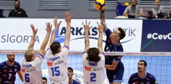 Arkas Spor, CEV Challenge Cup'ta Akaa Volley'e 3-1 Mağlup Oldu