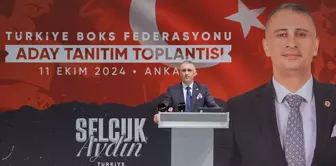 Selçuk Aydın, Türkiye Boks Federasyonu Başkanlığı İçin Adaylığını Duyurdu