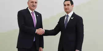 TBMM Başkanı Numan Kurtulmuş Türkmenistan'da Resmi Törenle Karşılandı